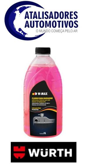 Fluido para Radiador (aditivo) Rosa pronto usao- Wurth Menor preço em Fluido para Radiador (aditivo) Rosa pronto usao- Wurth