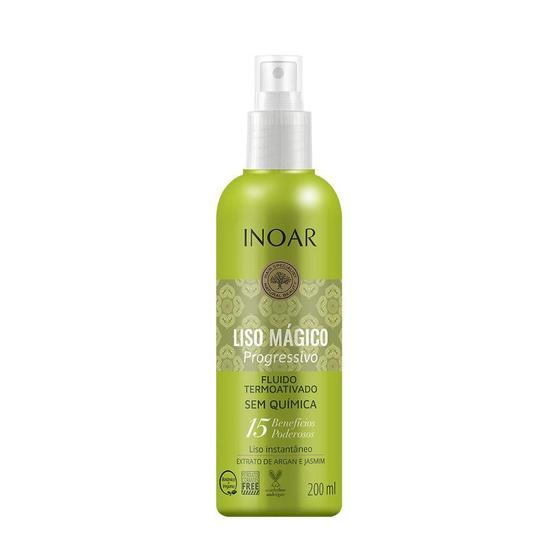 Imagem de Fluido Termoativado Liso Mágico Progressivo 200Ml - Inoar