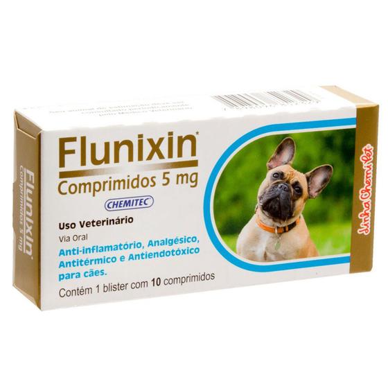 Imagem de Flunixin 5mg C/10 Comprimidos