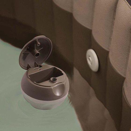 DeeprBling Dispenser Cloro Piscina Gelleggiante Con Luci Solare