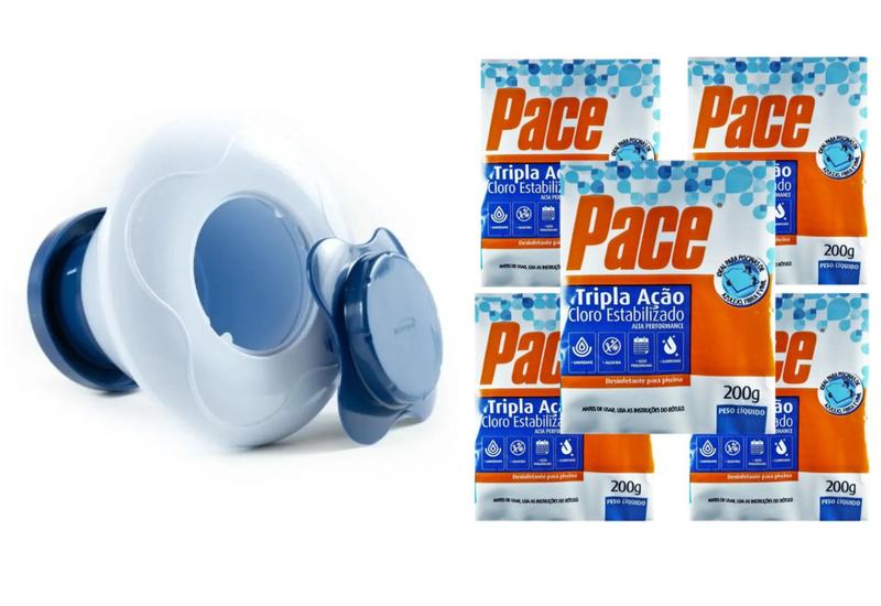Imagem de Flutuador margarida com 05 pastilhas pace hth