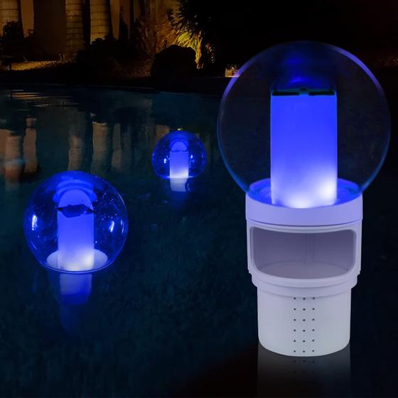 Imagem de Flutuador Solar para Piscina LanBlu com Grande Capacidade - Clorador