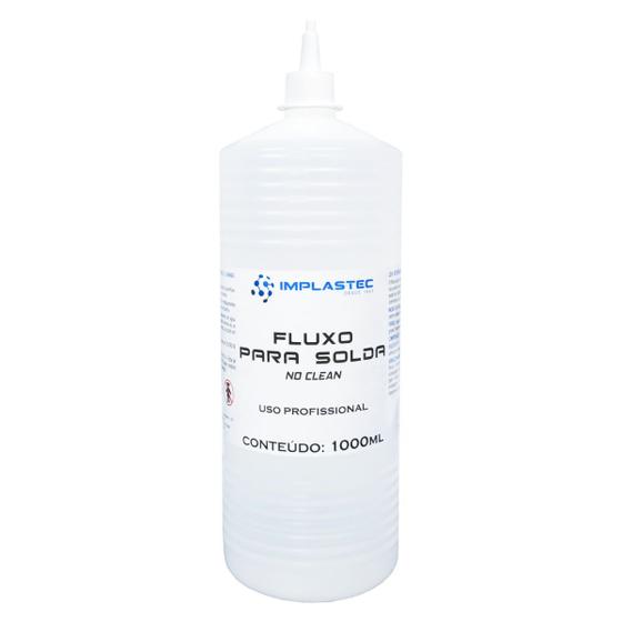 Imagem de Fluxo De Solda Liquido No Clean 1 Litro Incolor Implastec