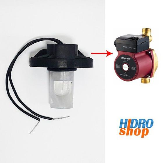 Imagem de Fluxostato Com Sensor para Pressurizador Lorenzetti Pl09 Pl12 - PL9203