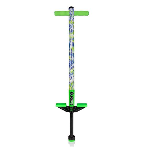 Imagem de Flybar Espuma Jolt Pogo Stick para crianças de 5 anos ou mais, entre 40 e 80 libras, Iniciantes Crianças Pogo Stick para Meninos e Meninas (Green Tie Dye)