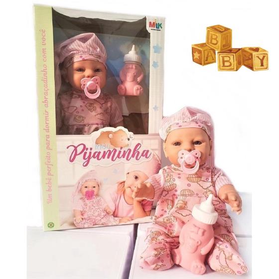 Imagem de Fofíssima Brinquedo Meu Pijaminha Para Sua Filha Ideal Para Presente Com Garantia