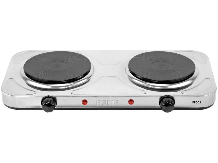 Cooktop 2 Bocas Fama Inox - Elétrico 220v - Ffg01