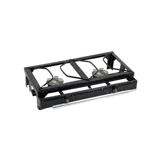 Fogão 2 Bocas Alfa Suportel Preto - P1109a Fogão 2 Bocas Alfa Suportel Preto - P1109a