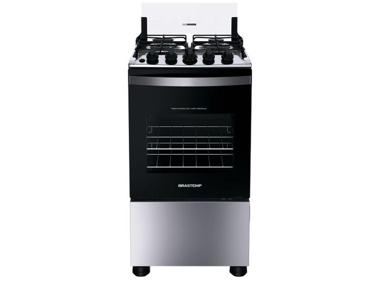 Imagem de Fogão 4 Bocas Brastemp Inox BFO4NBR