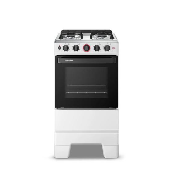 Imagem de Fogão 4 Bocas com Mesa Inox e Acendimento Automático Ideal Super 4121 Esmaltec