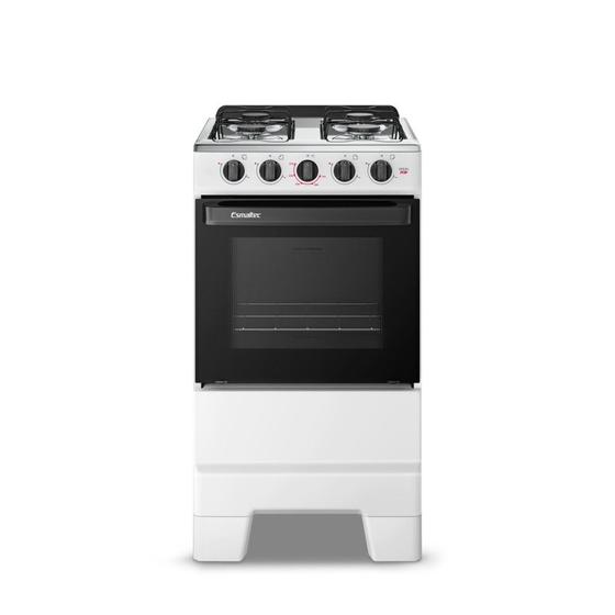 Imagem de Fogão 4 Bocas com Mesa Inox e Acendimento Manual Ideal Pop 4120 Esmaltec