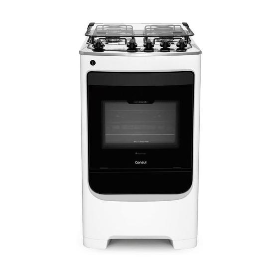 Fogão 4 Bocas Consul Acendimento Automático CF04NAB Menor preço em Fogão 4 Bocas Consul Acendimento Automático CF04NAB