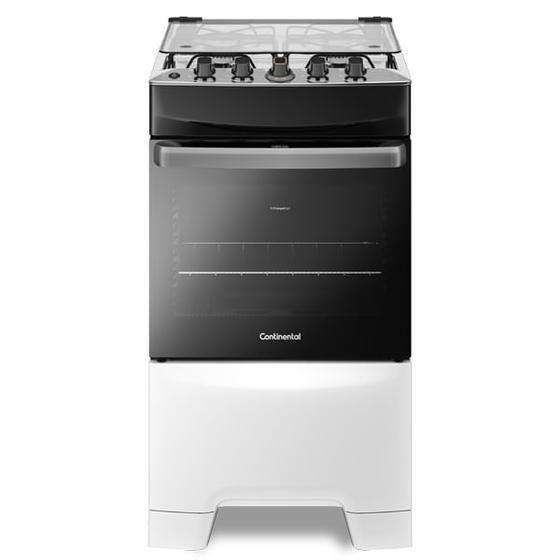 Fogão 4 Bocas Continental Brasil Branco - Bivolt - Fc4ib