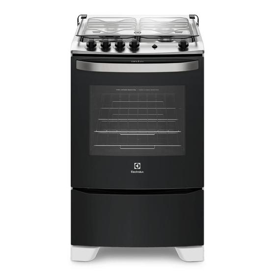 Imagem de Fogão 4 Bocas Electrolux Branco Com Forno 70 L - 56lbu