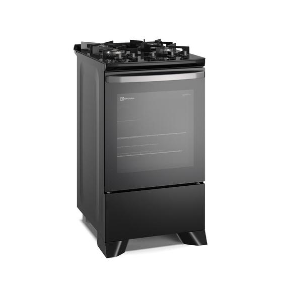 Imagem de Fogão 4 Bocas Electrolux Efficient FE4GP com PerfectCook Preto Bivolt