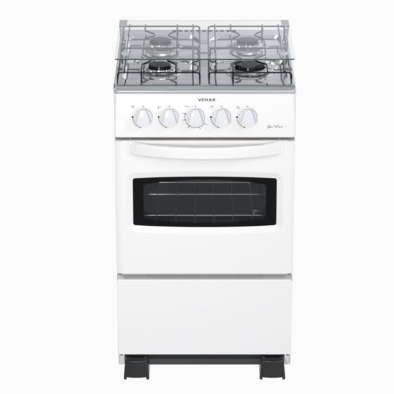 Fogão 4 Bocas Venax da Vinci Giii Branco Fogão 4 Bocas Venax da Vinci Giii Branco