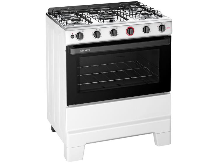 Imagem de Fogão 5 Bocas Esmaltec Branco Ideal Super BR 5121