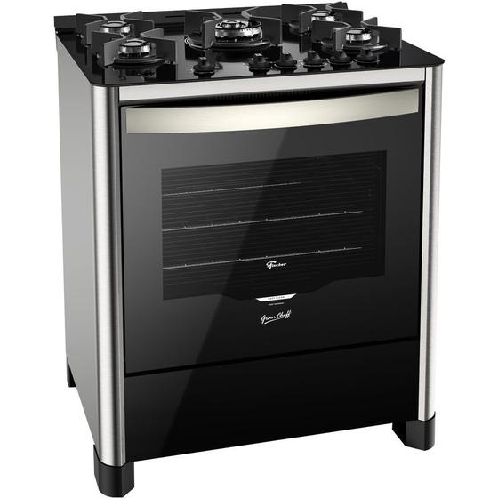 Imagem de Fogão 5 bocas Tripla Chama Fischer Gran Cheff Gás 110V