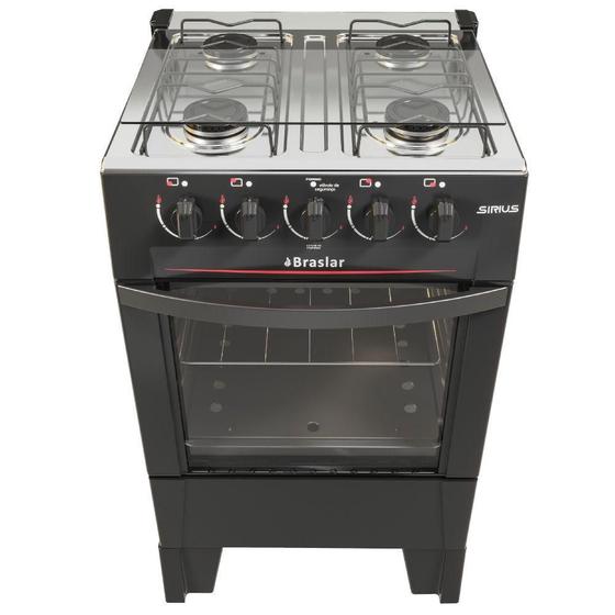 Fogão a Gás Braslar Sirius 4 Bocas Fogão 4 Bocas Magazine Luiza