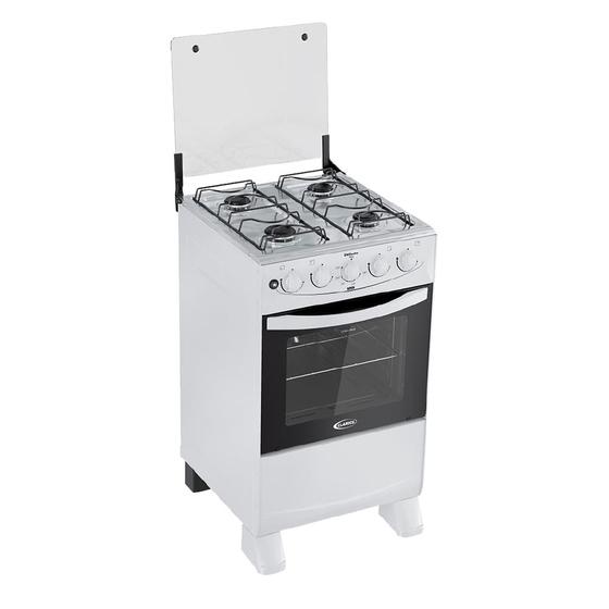 Imagem de Fogão a Gás Clarice Delicato Plus 4 Bocas Mesa Inox Easy Clean-Bivolt