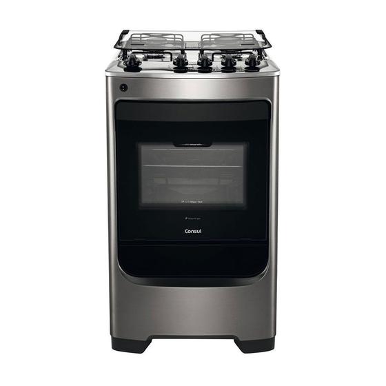 Imagem de Fogão a Gás de Piso 4 Bocas com Acendimento Automático Consul - CFO4NAR