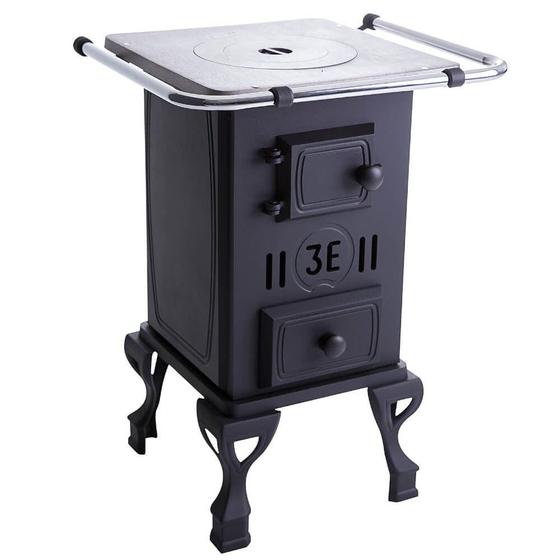 Imagem de Fogão a Lenha 3E Número 0 Ferro Fundido