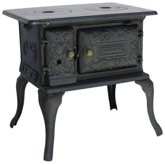 Fogão a Lenha Venâncio N 01 de Ferro Fundido Com Forno Menor preço em Fogão a Lenha Venâncio N 01 de Ferro Fundido Com Forno