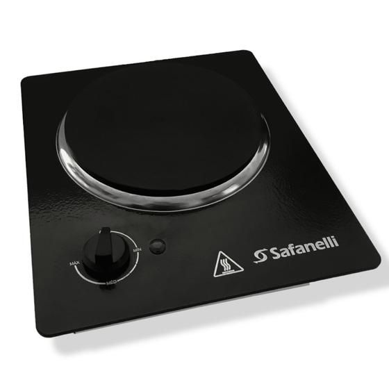 Cooktop 1 Bocas Safanelli Preto - Gourmet - Elétrico 220v - Fge1220 Cooktop 1 Bocas Safanelli Preto - Gourmet - Elétrico 220v - Fge1220