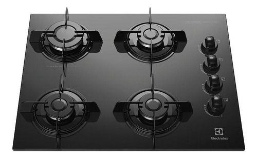 Imagem de Fogao Cooktop 4 Bocas A Gas Electrolux Vidro Black - Bivolt