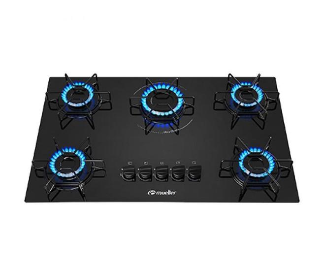 Fogão Cooktop 5 Bocas Mueller MCG -  À Gás - Preto - Bivolt é boa?