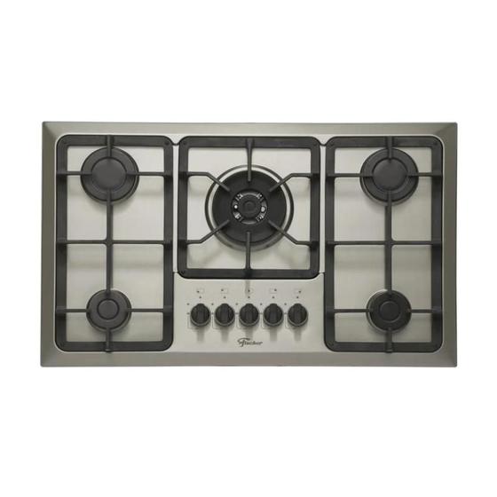 Fogão Cooktop 5 Bocas TC Infinity Gás Mesa Inox - Fischer Imagem de Fogão Cooktop 5 Bocas TC Infinity Gás Mesa Inox - Fischer