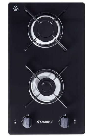 Fogão Cooktop A Gás Safanelli 2 Bocas Preto FCP2 Bivolt Menor preço em Fogão Cooktop A Gás Safanelli 2 Bocas Preto FCP2 Bivolt