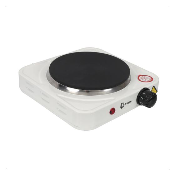 Fogão Cooktop Elétrica Colorido 1 Boca Chapa 110 220 V Top AMG