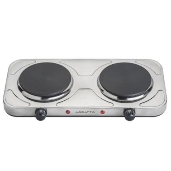 Imagem de Fogão Cooktop Elétrico 2 Bocas 127V De Mesa