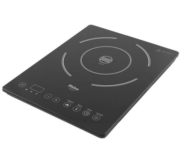 Fogão Cooktop Elétrico Philco Smart Chef PCT01 Preto Menor preço em Fogão Cooktop Elétrico Philco Smart Chef PCT01 Preto