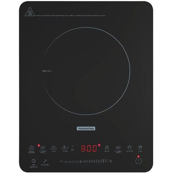 Fogão Cooktop Eletrico Tramontina SLIM Touch EI 30 Preto Cooktop