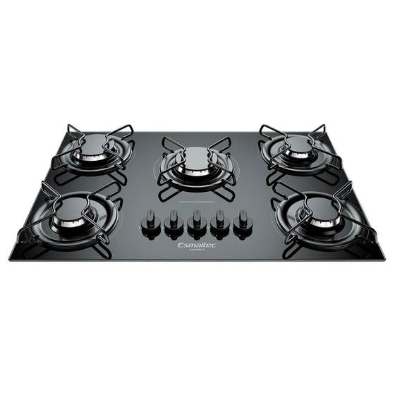 Imagem de Fogão Cooktop Esmaltec 5084 Gourmet, Gás, 5 Bocas - Bivolt