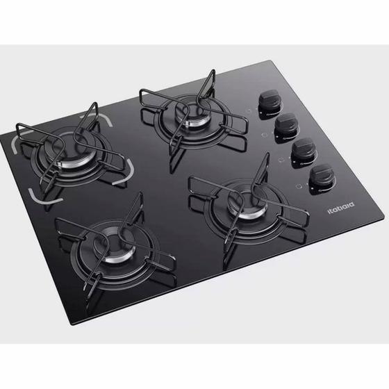 Fogão Cooktop Essencial 4 Bocas Itatiaia Imagem de Fogão Cooktop Essencial 4 Bocas Itatiaia