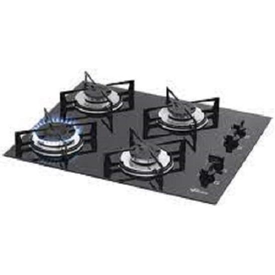 Imagem de Fogão Cooktop Fischer 4 Bocas A Gás Bivolt Preto 1519-5713