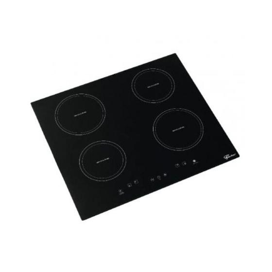 Imagem de Fogão Cooktop Fischer 4Q Indução Mesa Vitrocerâmica 220V