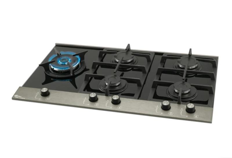 Fogão Cooktop Fischer 5Q Gás Tripla Chama Platinium Menor preço em Fogão Cooktop Fischer 5Q Gás Tripla Chama Platinium