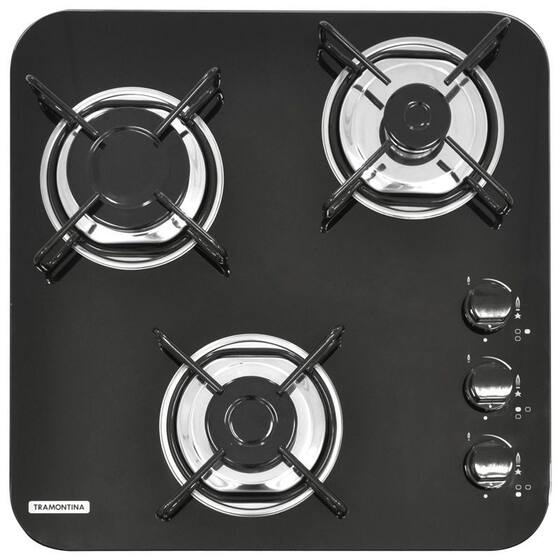 45 Cooktop Fogao cooktop tramontina brasil 3 bocas 3gg 45 - Cooktop 3 Bocas ...