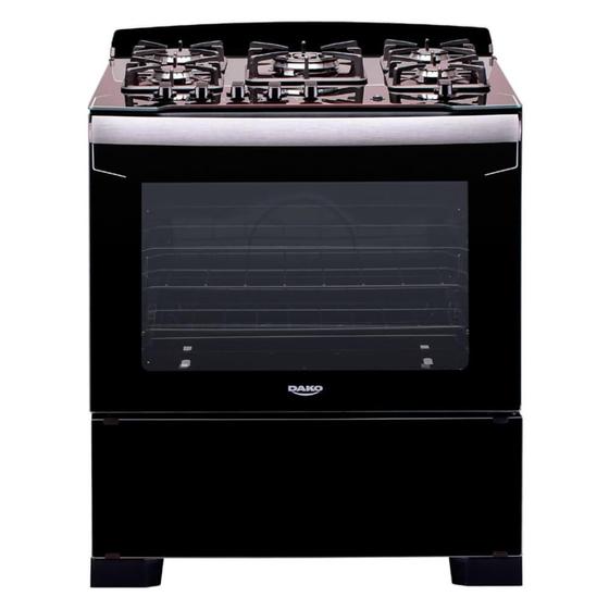 Fogão Dako 5 bocas Diplomata com Acendimento Automático e Tripla Chama