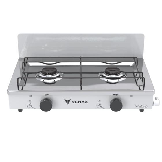 Fogão 2 Bocas Venax Flamalar Vetrô Branco - Fmv200