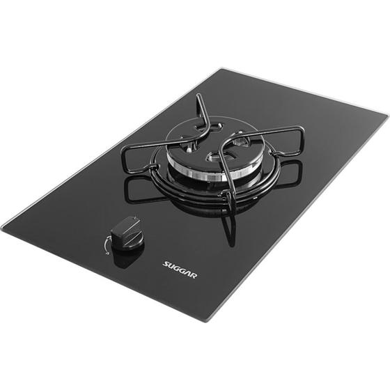 Cooktop 1 Bocas Suggar Preto - Tripla Chama - Gás Bivolt - Fg0101avp Cooktop 1 Bocas Suggar Preto - Tripla Chama - Gás Bivolt - Fg0101avp