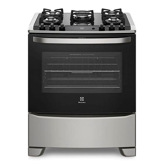 Fogão de Piso Electrolux Mesa de Vidro Inox 5 Bocas 76USV  Bivolt é boa?