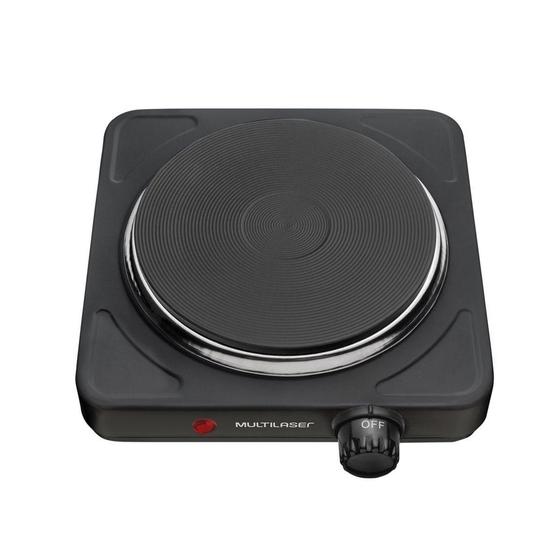 Cooktop 1 Bocas Multilaser Preto - Easy Cook - Elétrico 220v - Ce153 Cooktop 1 Bocas Multilaser Preto - Easy Cook - Elétrico 220v - Ce153
