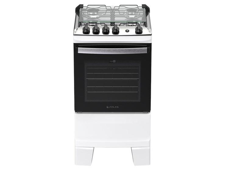 Fogão Elétrico 4 Bocas Atlas Branco Agile