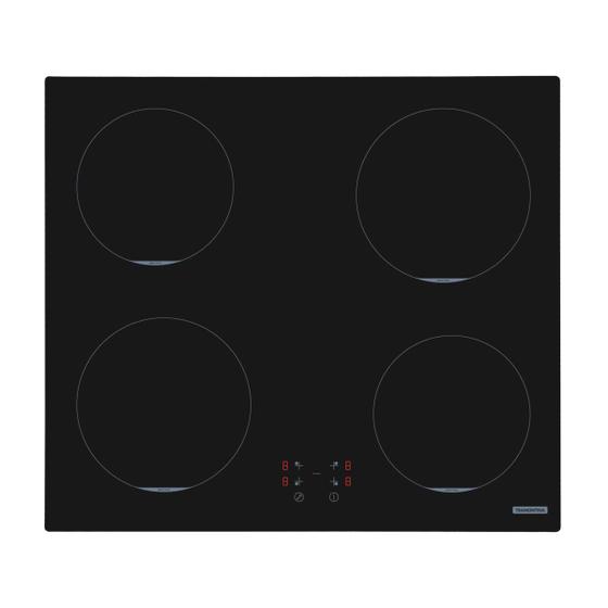 Fogão Elétrico Cooktop de Indução 4 Bocas Tramontina Square Basic 4EI