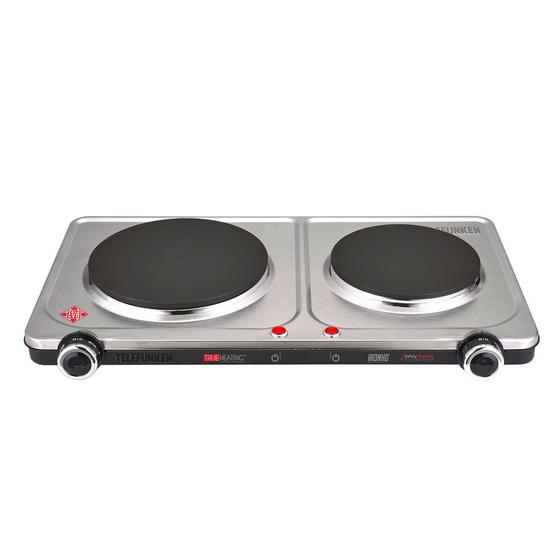 Fogão Elétrico Duplo 2 Bocas Portátil Telefunken TF AE 12500 110V é boa?